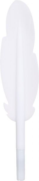 Ручка шариковая Перо, белый 