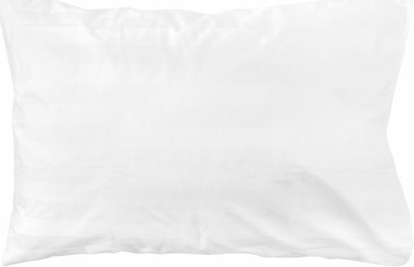 Наволочка сатин страйп 50х70 белый Ярослав