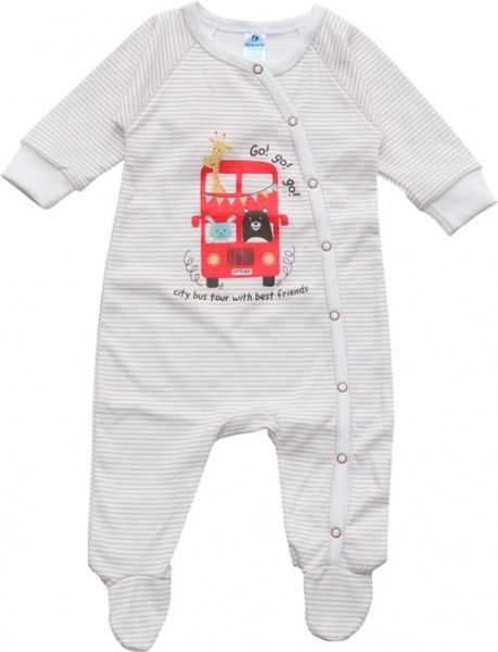 Комбінезон Minikin р.62 білий у смужку 205703 