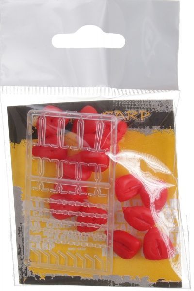 Приманки для ловлі риби 0,2 г туті-фруті Кукурудза силіконова червона