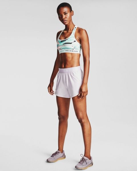 Бра Under Armour Mid Crossback Bra 1307213-403 S блакитний