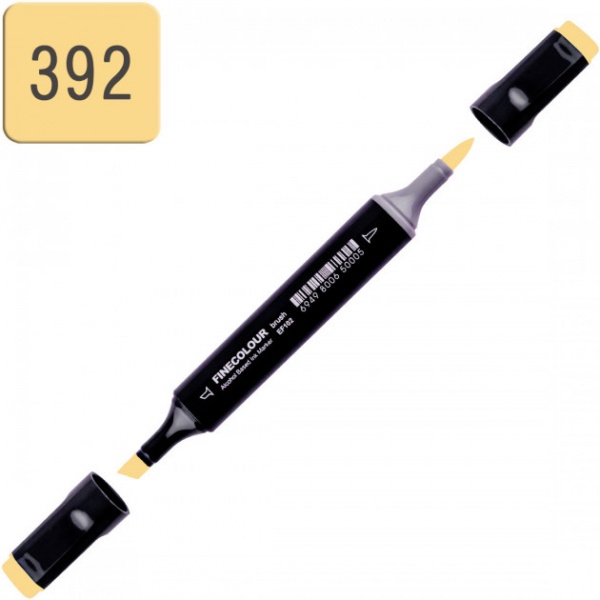 Маркер спиртовой FINECOLOUR EF102-392N горчичный 