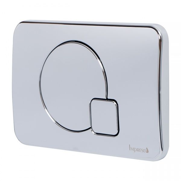 Панель смыва Imprese i7115PC пластиковая, хром глянцевый