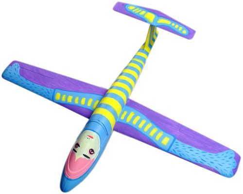 Планер метательный J-Color Falcon c комплектом красок JC-30319