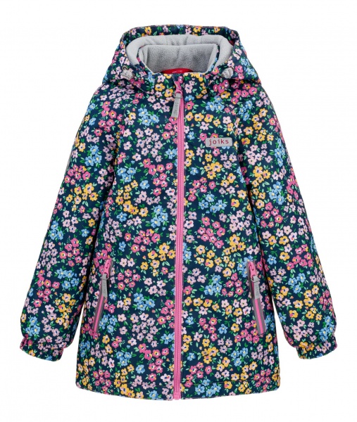 Куртка дитяча для дівчаток JOIKS р.110 зелений EW-74/110 