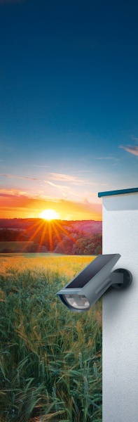 Прожектор на сонячній батареї Ledvance ENDURA Garden Solar Spot Wall + Spike RGB + W 0,5 Вт IP44 темно-сірий 