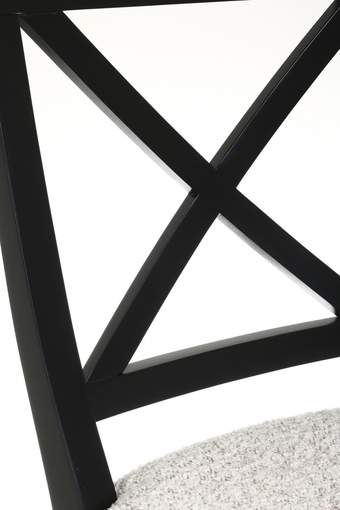 Стул Скиф МП Генри эмаль бежевый / черный