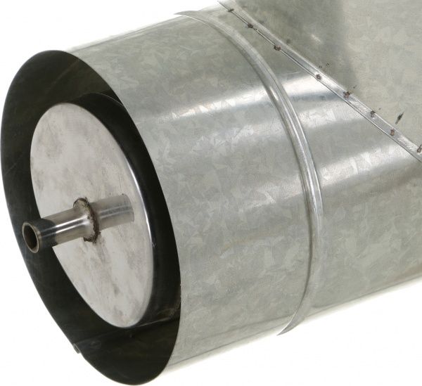 Тройник термо 1 мм нерж/оц Ф120/180 мм 87°LIRA-LTD 