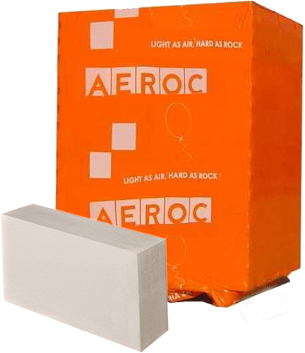 Газобетонный блок Aeroc 600x200x400 мм EkoTerm D-400