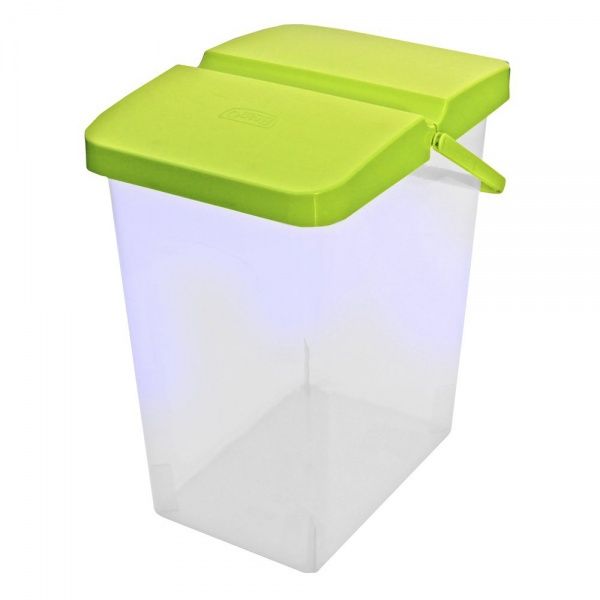 Відро з кришкою BranQ для зберігання порошку/корму для тварин 25 л 