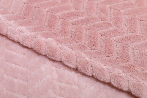 Плед Flannel Plush 160x200 см розовый La Nuit 