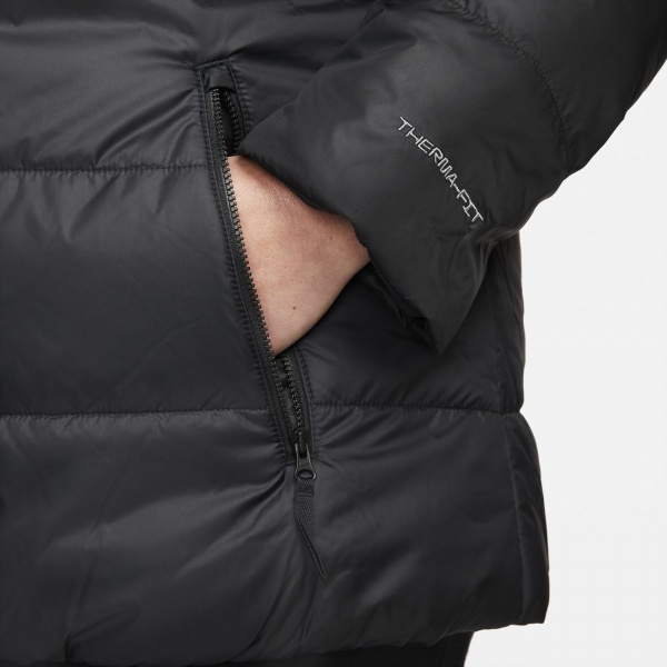 Куртка Nike W NSW TF RPL CLASSIC HD JKT DJ6995-010 р.M черный