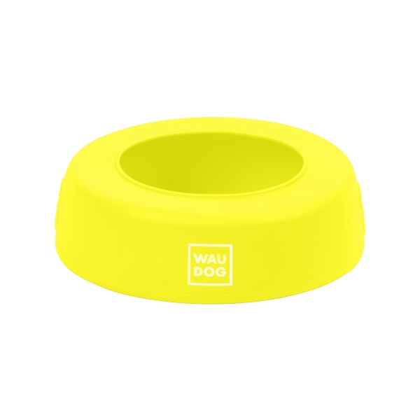 Миска-непроливайка WAUDOG Silicone 750 мл жовтий 50788