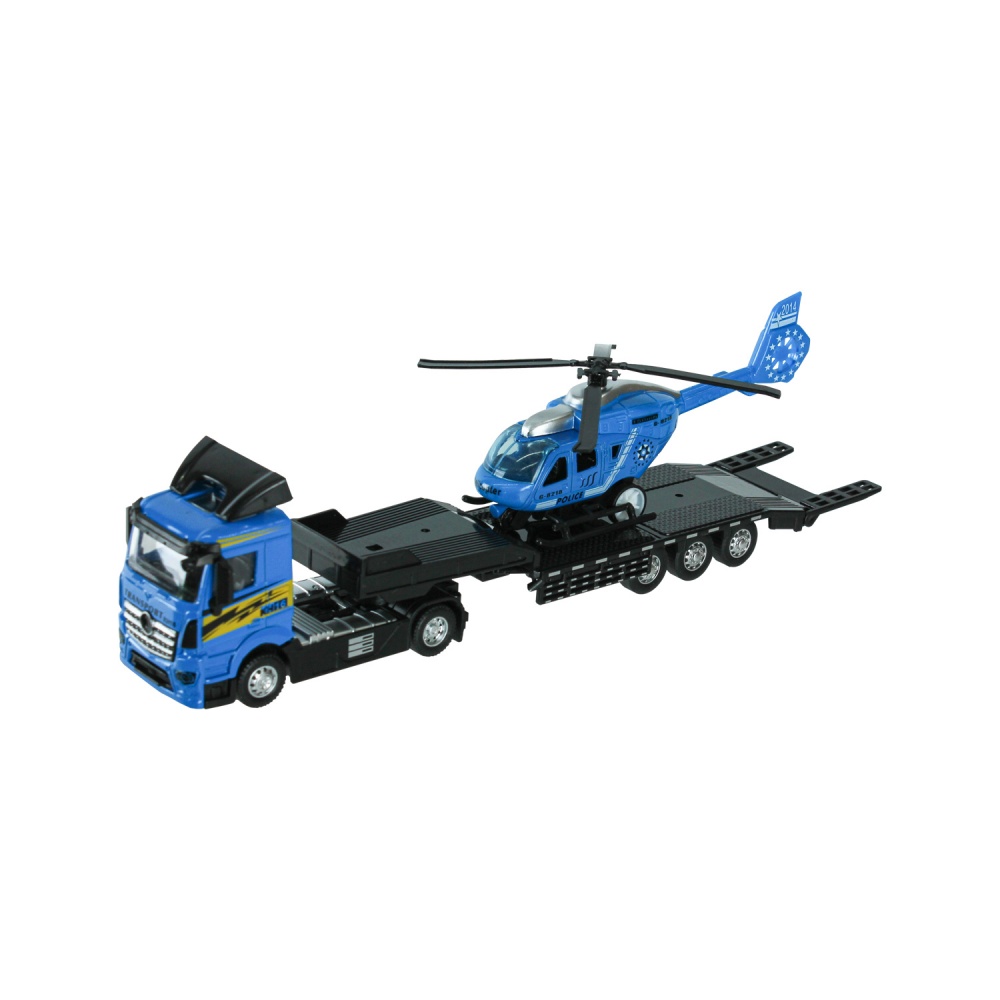 Автомобиль Автопром 1:64 Трейлер AP7509