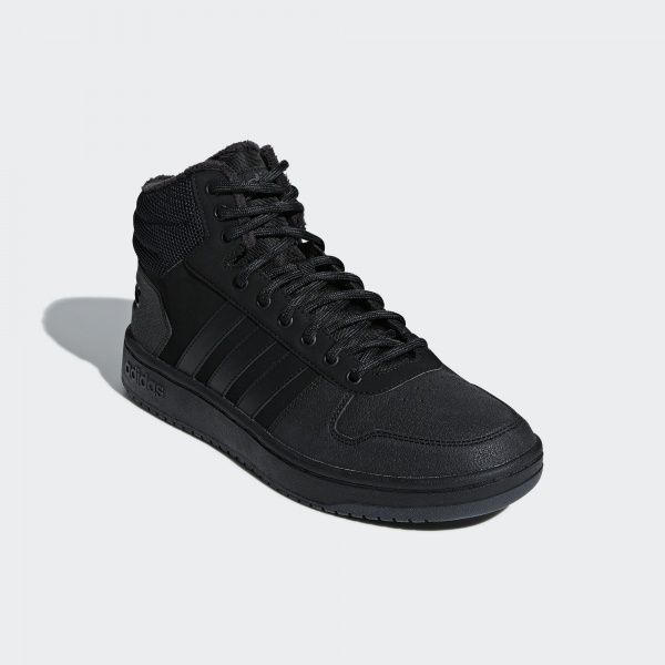 Ботинки Adidas HOOPS 2.0 MID B44621 р. 10 черный