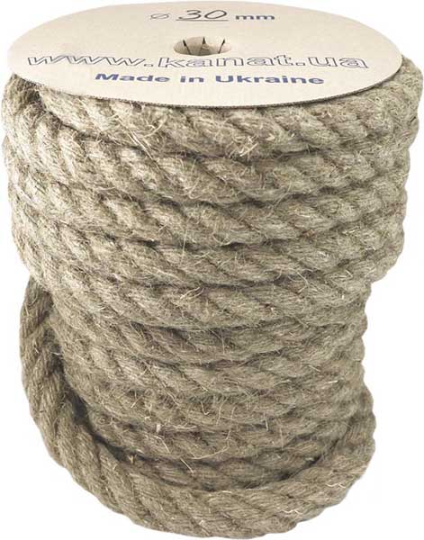 Канат Радосвіт льняной 30 мм