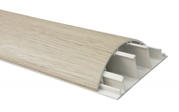 Канал кабельний ОМіС 68х17х1100 мм дуб білений 