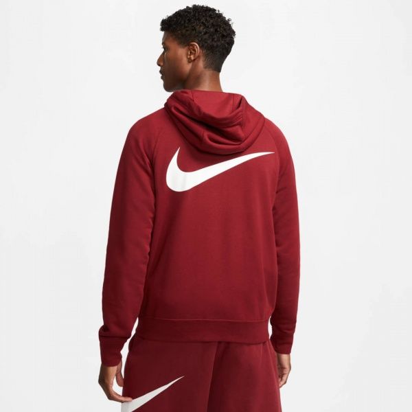 Джемпер Nike M NSW SWOOSH HOODIE FZ FT CW7400-677 р. XL червоний
