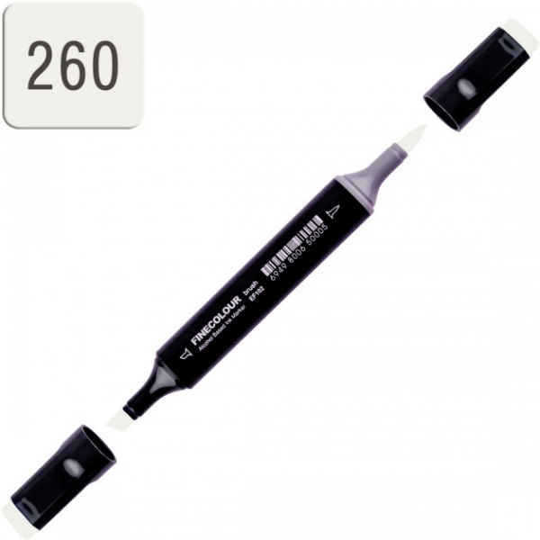 Маркер спиртовой FINECOLOUR EF102-260 желтовато-серый №2 