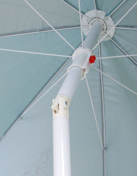 Зонт пляжный Indigo Ракушки голубой 2 м