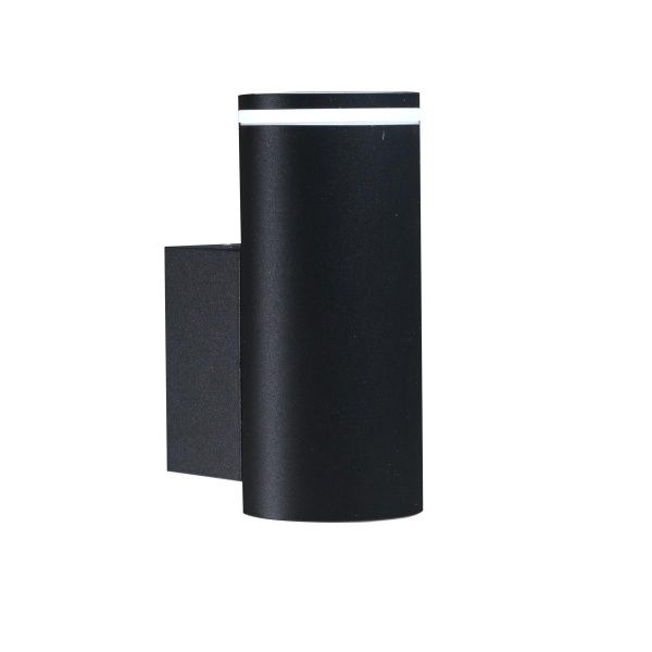 Світильник настінний Светкомплект Aluminium WL-AS 1 ACR 1x10 Вт GU10 чорний 