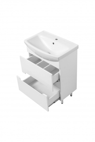 Тумба напольная Damixa с раковиной 65 см M43-FSX0651-WCC0652WG38 Palace Evo 2