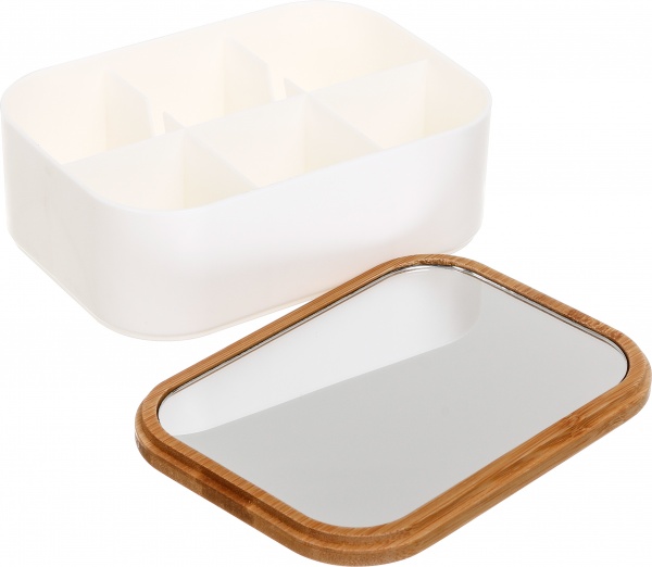 Дзеркало косметичне скриня 15.5x11.3x5.8 см