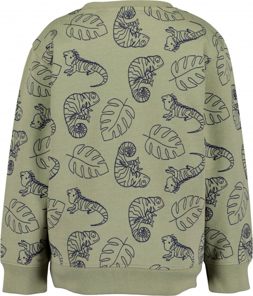 Світшот унісекс Blue Seven MONSTERA р.98 хакі 817622 X * 98 