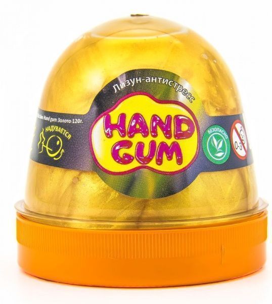 Жуйка для рук Hand gum Золото 120 г 80102 OKTO
