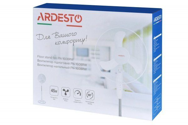 Вентилятор Ardesto FN-1608RW