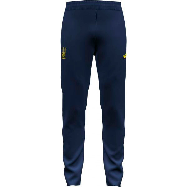 Штани форми збірної України 2021 Joma FED. FUTBOL UCRANIA LONG PANTS AT102379A331 р. M синій