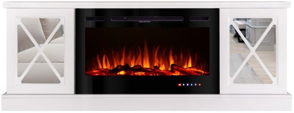 Камінокомплект ART FLAME Соренто & Аделі (білий)