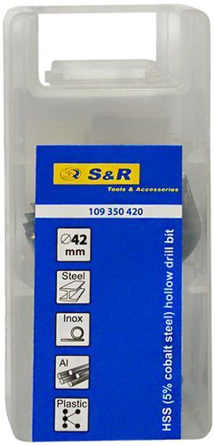 Коронка S&R по металлу 42 мм Meister