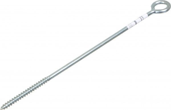 Шуруп универсальный с C-крюком 8x280 мм 1 шт белый цинк Expert Fix