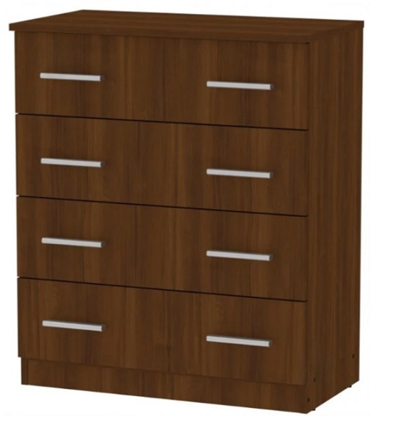 Комод Компаніт 4Б 720х849х390 мм горіх