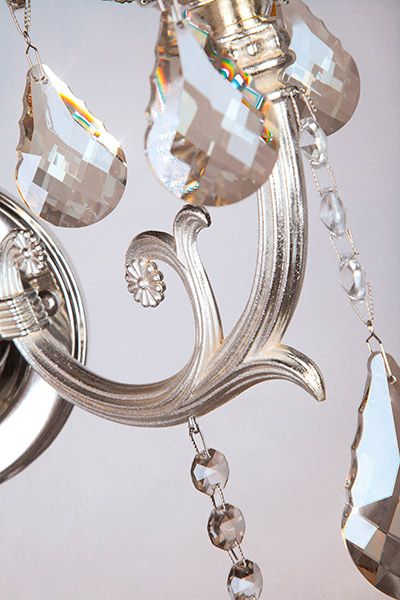 Бра Strotskis Caprice 2x40 Вт E14 платина 278/2 