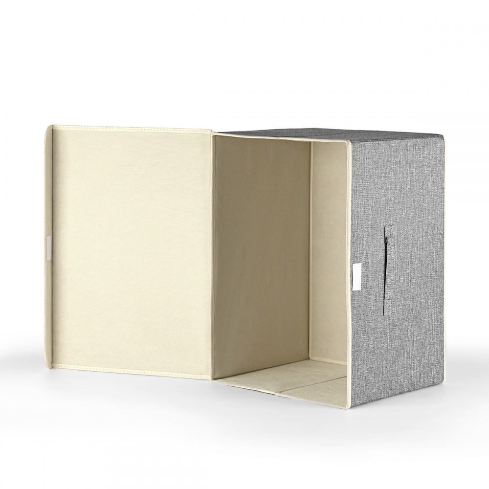 Ящик для зберігання TH-07 XL LIGHT GRAY світло-сірий 310x500x350 мм