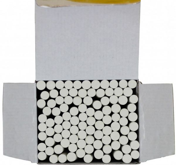 Крейда біла кругла 100 шт. 7610 CLASS