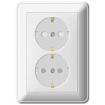 Розетка W-59 RS16-255-18 белая