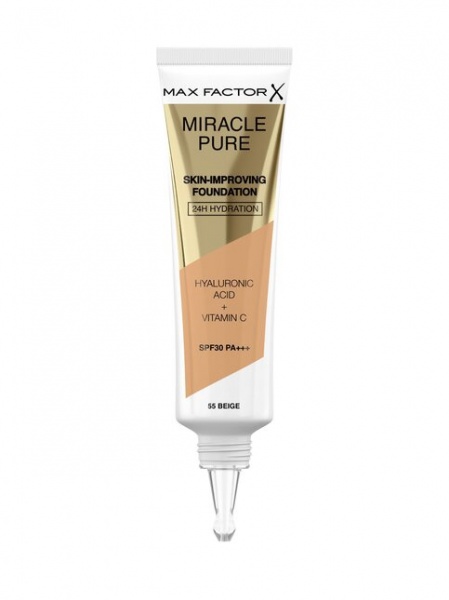 Тональная основа Max Factor Miracle Pure (055) Beige 30 мл