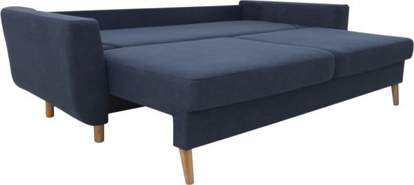 Диван прямий Кедр Марокко синій 2350x980x810 мм