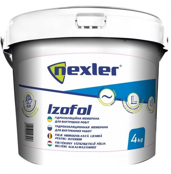 Гідроізоляція NEXLER Izofol 4 кг 