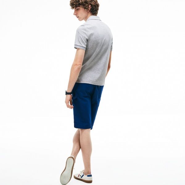 Поло Lacoste Men s S/S polo DH2050CCA р.5 сірий