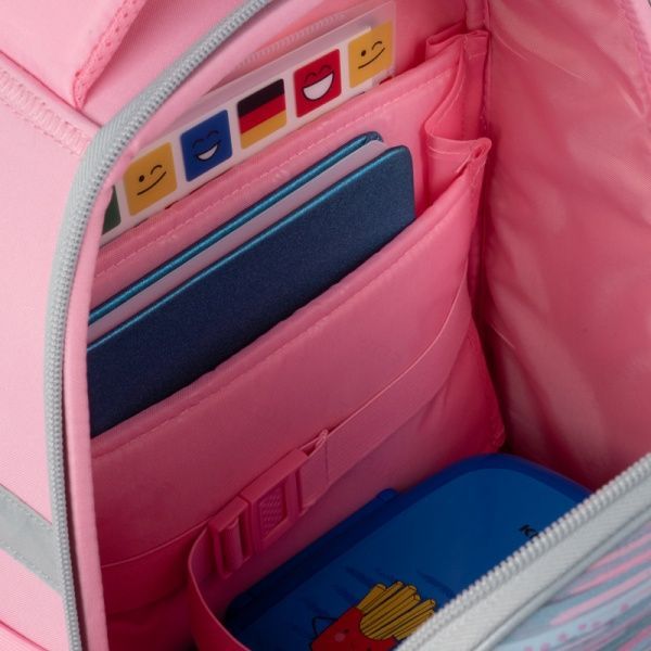 Рюкзак каркасный KITE Education 555 Charming kitty 49673