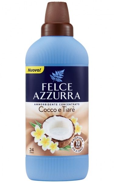 Кондиционер-ополаскиватель Felce Azzurra Cocco e tiare 0,6 л