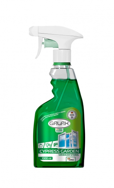Средство моющее для стекла и зеркал Galax Кипарисовый сад 1000г