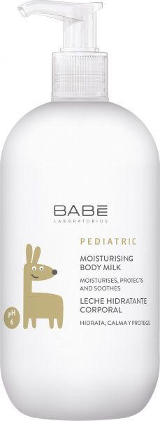 Молочко для тела BABE Laboratorios Увлажняющее для детей 500 мл