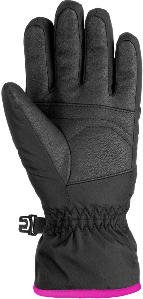 Рукавички Reusch Reusch Alan Junior 6061115-7720 р. 4 чорно-рожевий