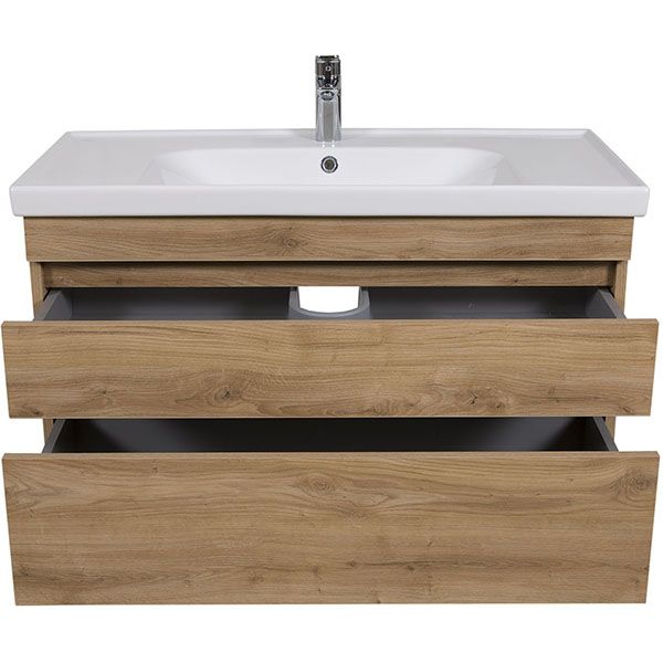 Тумба Аква-Родос Винтаж (севилья) 100 см с умывальником Frame (консольная)