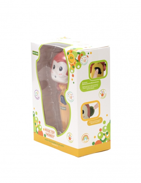 Іграшка музична Baby Team Мавпочка 8619